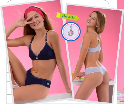 Codigo: 3011 -- coramina school -- Culotte less Algodon Lycra