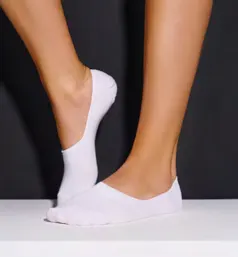 Codigo: 100 -- kaury lenceria -- Pack x 3 Medias balerina de algodón.