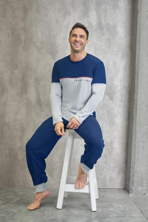 Código: 25552 -- Lencatex -- Pijama de jersey linea EnJoy